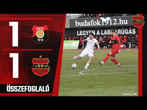 Budafoki MTE - Budapest Honvéd FC 1-1(0-1), Merkantil Bank Liga 17. forduló - összefoglaló