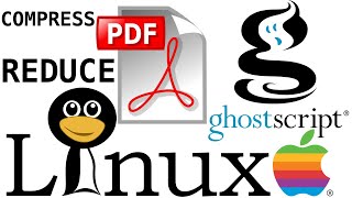 how to reduce pdf file size in linux using ghostscript | Compress PDF file size with ghostscript gs