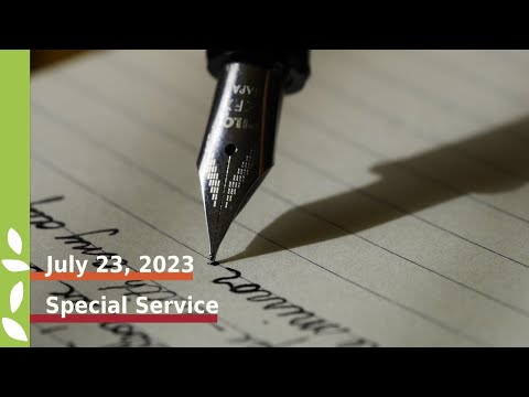 Special Service: Poetry Sunday