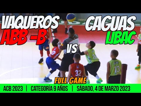 Vaqueros ABB B vs Caguas Libac 🏀 Torneo ACB 2023, 9U Serie Regular - Juego 7