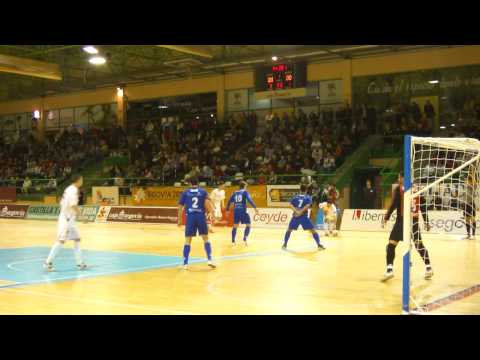 Caja Segovia F.S. 5 - Azkar Lugo 3 LNFS. Pedro Delgado 22/1/2011