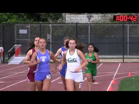 2014 RHL Prelims - 800 Meters (Varsity Girls) (Heat 1 of 2)