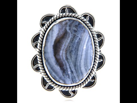 Inel Argint 925 Desert Druzy Natural - Rafinament si Farmec Rustic