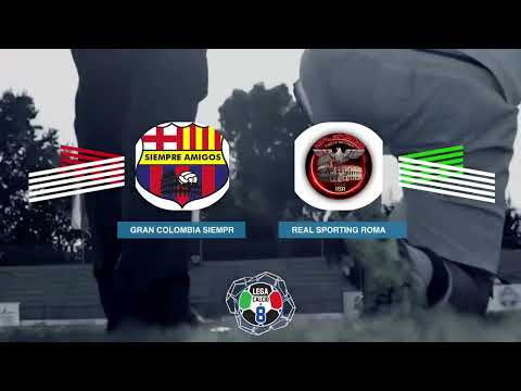 LEGACALCIO8 STAGIONE 21/22 SERIE A2: GRAN COLOMBIA SIEMPRE AMIGOS - REAL SPORTING ROMA
