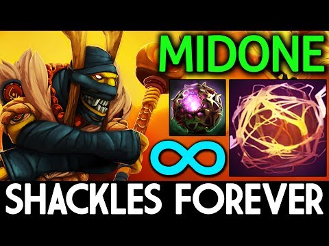 Imba Meta 7.06 Shackles Forever with OC Shadow Shaman by MidOne Dota 2