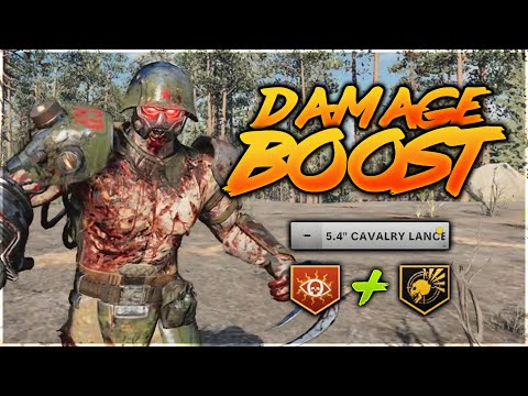 CRAZY DAMAGE BOOST TRICK! (Cold War Zombies)