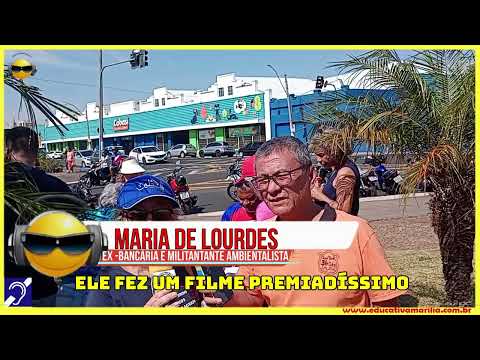 TV Educativa. Mário Teruya entrevista Maria de Lordes Ex Bancária e Militante Ambientalista no Plebiscito Popular Marília SP 24 Agosto de 2025
