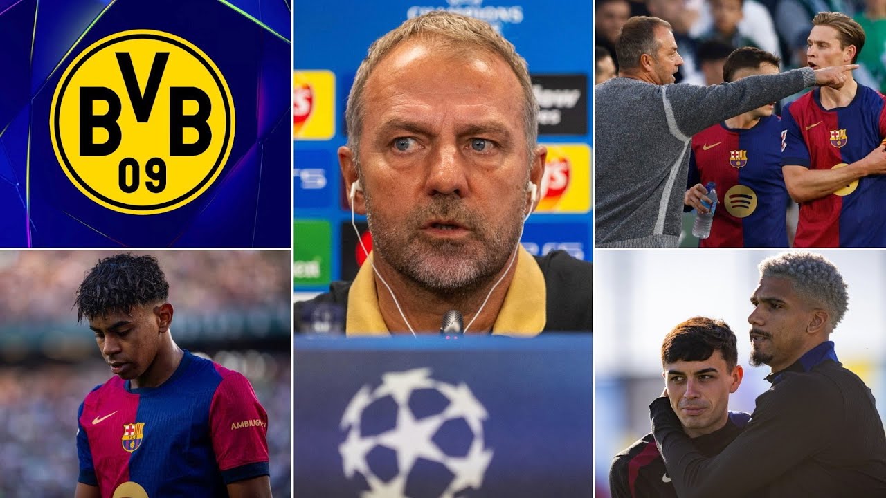 Barcelona News ft Flick’s problems, tactical concerns, Champions League & Borussia Dortmund
