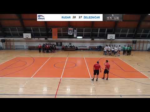 ARKUS liga 8. kolo / RK Rudar - RK Železničar 1949 / 02.11.2019.