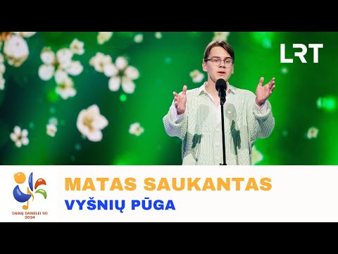 Matas Saukantas – „Vyšnių pūga“ | „Dainų dainelė 2024“