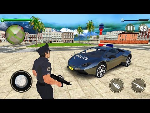 City Police Officer Simulator - Police Lamborghini Car Driving - Android Gameplay