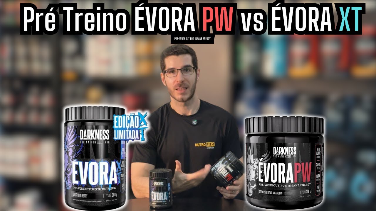 Miniatura da avaliação em vídeo de Pré Treino Évora Pw Darkness 300g Integralmédica Uva
