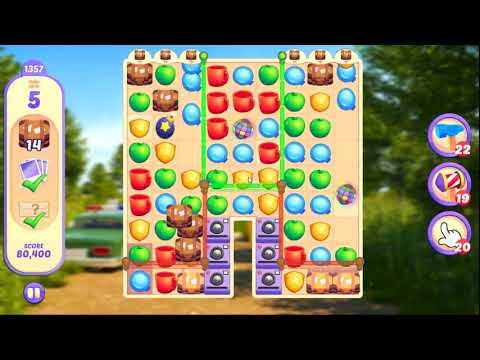 Small Town Murders Level 1357 - NO BOOSTERS + FULL STORY 🚨🕵️☕ | SKILLGAMING ✔️