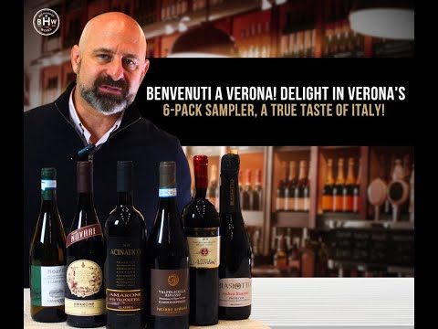 Benvenuti a Verona! Delight in Verona's 6-Pack Sampler, A True Taste of Italy!