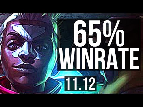 EKKO vs SYLAS (MID) | 8/0/3, 65% winrate, Legendary | KR Diamond | v11.12
