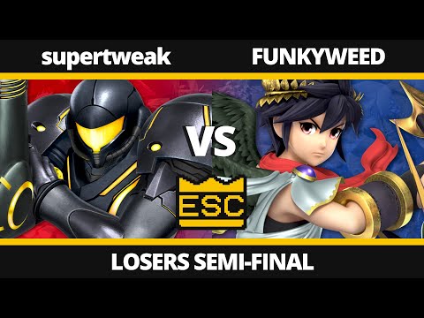 ESC 44 - Losers Semi-Final - supertweak (Samus) Vs. FUNKYWEED (Dark Pit) - SSBU UK Local Tournament