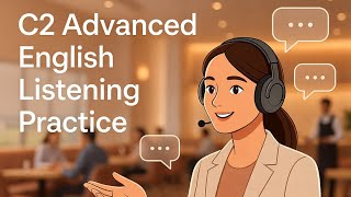 Advanced C2 Listening Practice | Real Restaurant English Conversations