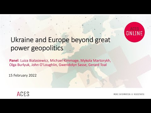 Ukraine and Europe beyond great power geopolitics