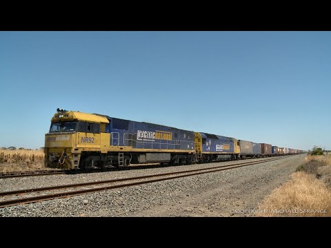 7AM5 Pacific National Container Train - PoathTV Australian Railways