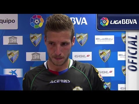 Interview Pérez after Málaga CF (0-1) Elche CF - HD