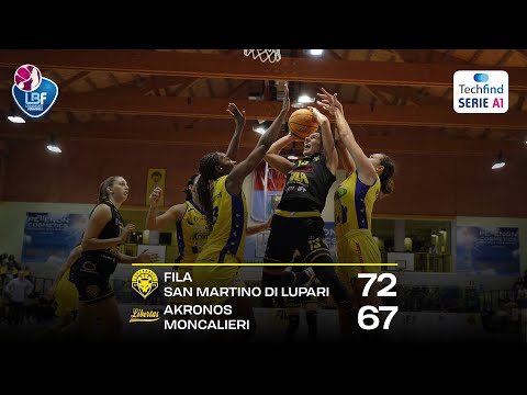 A1: Highlights Fila San Martino - Akronos Moncalieri (3^ g. 2022/23)