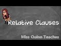 KS2 Year 5 and 6 Relative Clause help || Home Learning