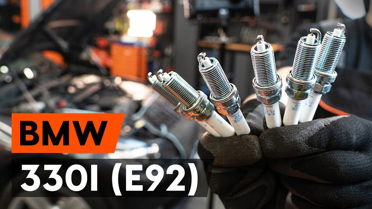 Como mudar vela de ignição em BMW E92 - guia de substituição