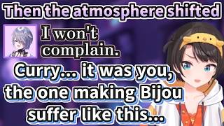 "I had no idea you were suffering that much because of curry." 【ENG Sub/Subaru/Bijou】