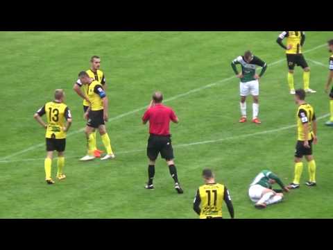 2016.10.15 Siarka - Bełchatów 1:2 - gol S. Zgardy