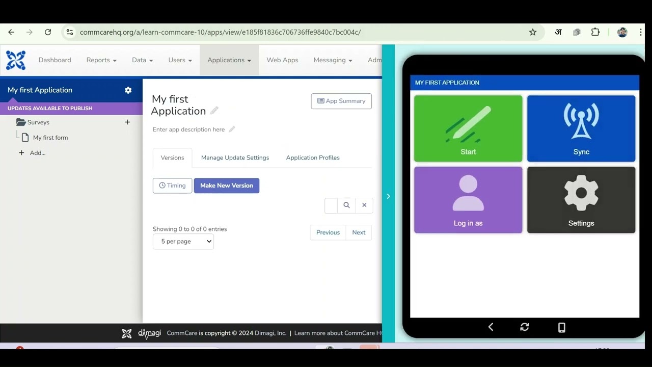 How to build a CommCare app in 15 minutes