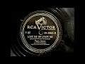 1948 PERRY COMO and THE SATISFIERS - Love Me Or Leave Me RCA VICTOR 10" 202662