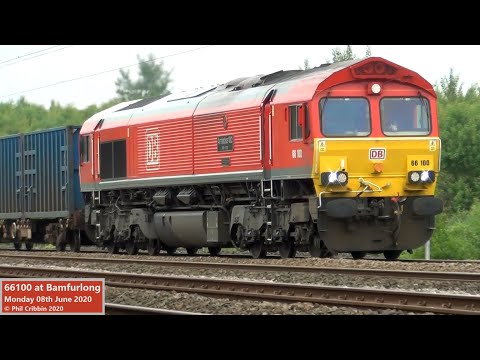66100 at Bamfurlong - 08th June 2020