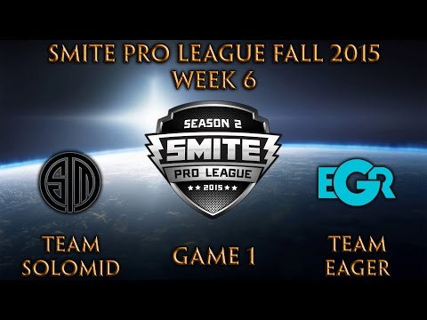 SPL Fall Week 6 - Team Solomid vs. Eager (Game 1)