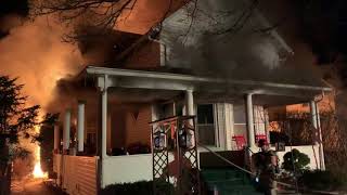 Working Dwelling Fire in Monroe Michigan
