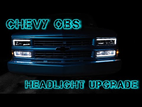 Chevy Obs Led headlight upgrade
