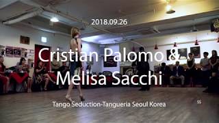 [ Tango ] 2018.09.26 - Cristian Palomo & Melisa Sacchi - No.3