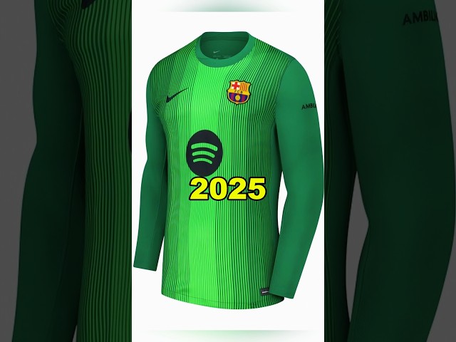 Vídeo relacionado con Barcelona FC Conjunto Camiseta y pantalón Portero Dorsal 1 TER Stegen - Replica Oficial Producto con Licencia - Temporada 2024/2025 - Talla Niño 8 Años