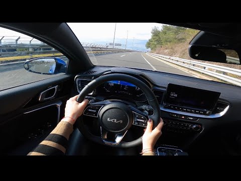 🔵2022 Kia Proceed 1,5 T-GDI 160HP TEST CASUAL DRIVE 🔵