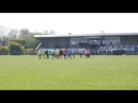 Steenwijk 1 - Heerde 1 (30-04-2017)