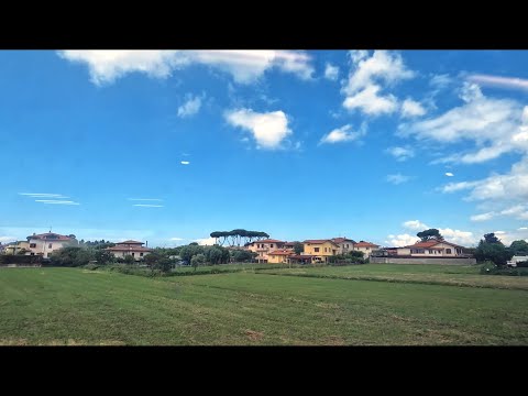 2023/06/06-1 NCL Epic Cruise/Livorno: Arrival - Views from a Train Window from Livorno to La Spezia