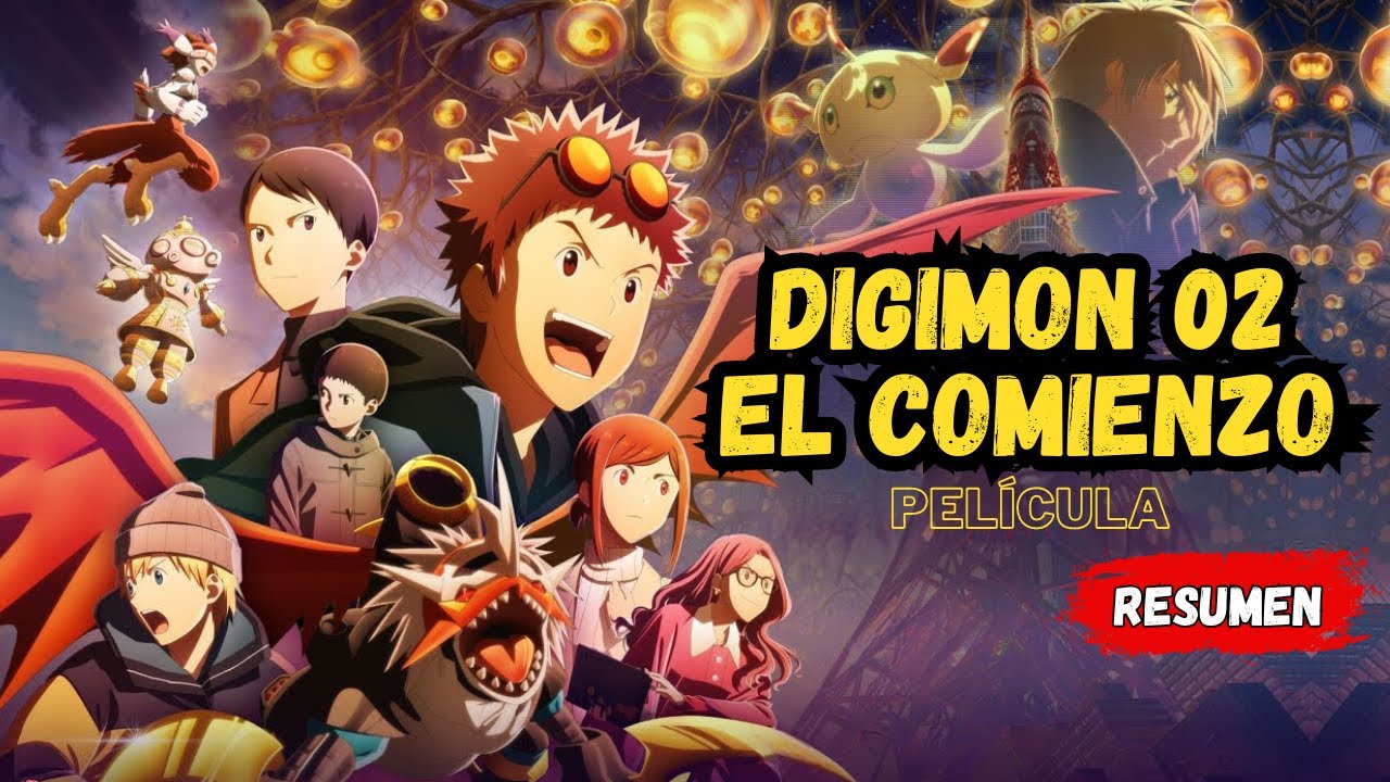 DIGIMON 02 EL COMIENZO | Resumen