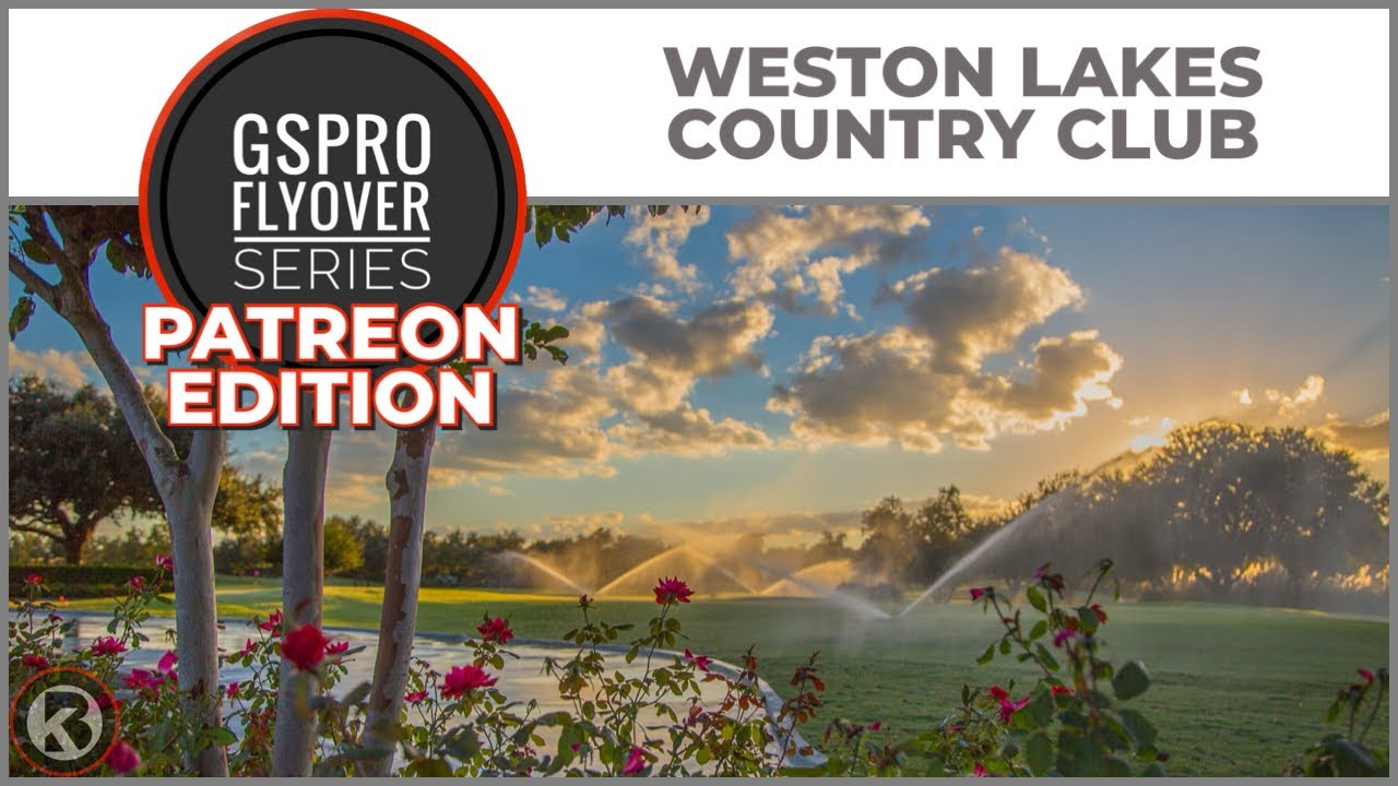 Watch Weston Lakes Country Club flyover on YouTube