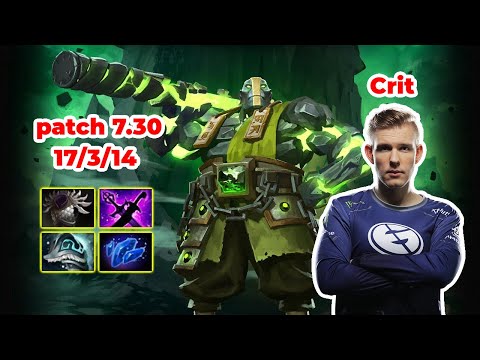EG Crit Earth Spirit Mid - DOTA 2 7.30 - MMR rank - Dota2 Gameplay [Learn To PRO dota2]
