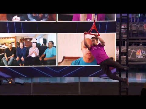 Kyle Soderman at the American Ninja Warrior 13 Stage 1