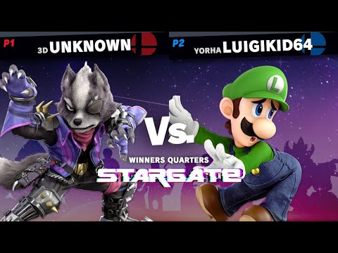 Stargate #11 | Unknown (Wolf) vs Luigikid64 (Luigi) Winners Quarters