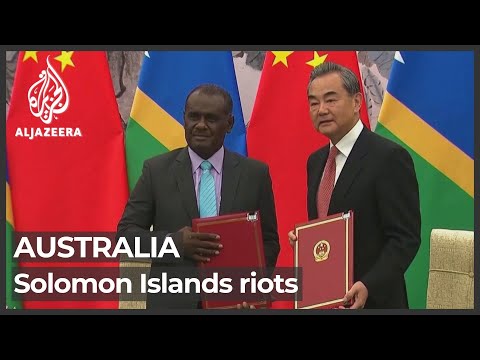 Australia deploys troops to Solomon Islands as riots continue