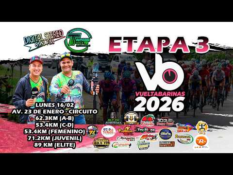 VUELTA BARINAS 2026 | ETAPA 3