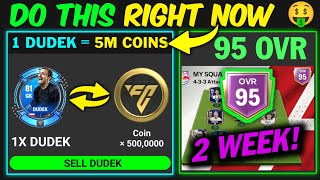 How to Sell DUDEK to Earn Million Coins - 0 to 100 OVR as F2P [Ep15]