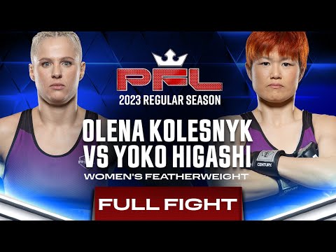 Olena Kolesnyk vs Yoko Higashi full fight