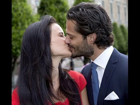 Moment of Prince Carl Philip announces his engagement to Sofia Hellqvist